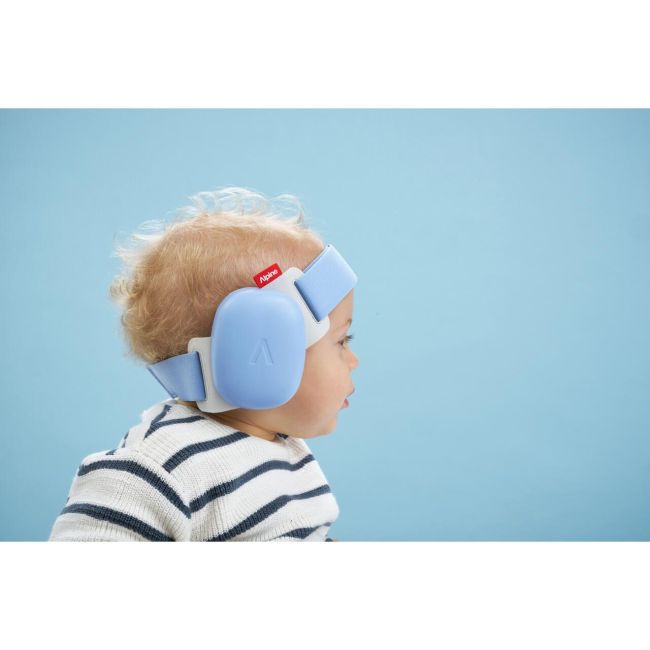 Casti antifonice pentru bebelusi Alpine Muffy BABY Sky Blue, ALP29673