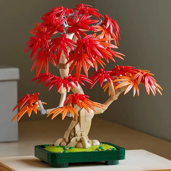 LEGO BOTANICALS BONSAI DE ARTAR JAPONEZ ROSU 10348 VIVLEGO10348