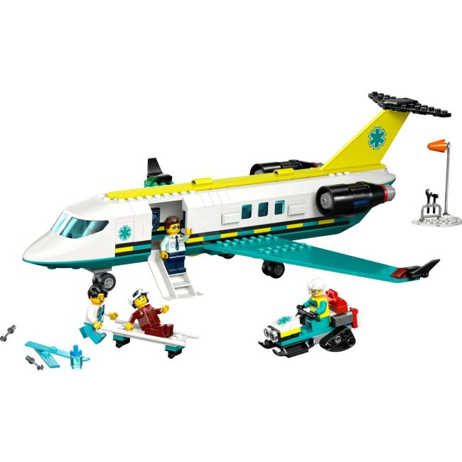 LEGO CITY AVION AMBULANTA PENTRU URGENTE 60465 VIVLEGO60465