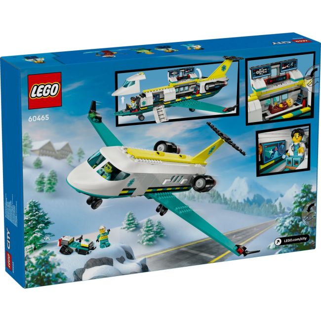 LEGO CITY AVION AMBULANTA PENTRU URGENTE 60465 VIVLEGO60465