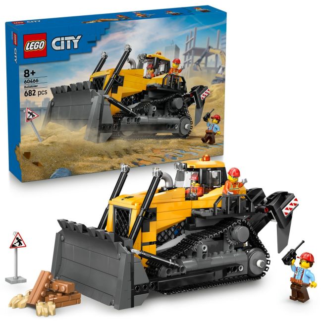 LEGO CITY BULDOZER GALBEN 60466 VIVLEGO60466
