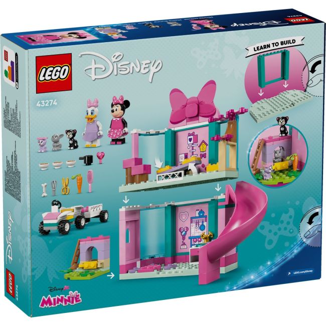 LEGO DISNEY HOTELUL PENTRU ANIMALE DE COMPANIE A LUI MINNIE 43274 VIVLEGO43274