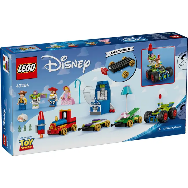 LEGO DISNEY TREN ANIVERSAR SI MASINA RC DIN TOY STORY 43264 VIVLEGO43264
