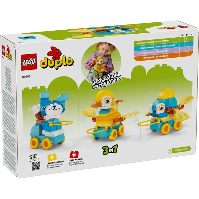 LEGO DUPLO ANIMALE PE ROTI 3 IN 1 10448 VIVLEGO10448