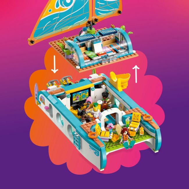 LEGO FRIENDS CALATORIA AVENTUROASA CU BARCA 42664 VIVLEGO42664