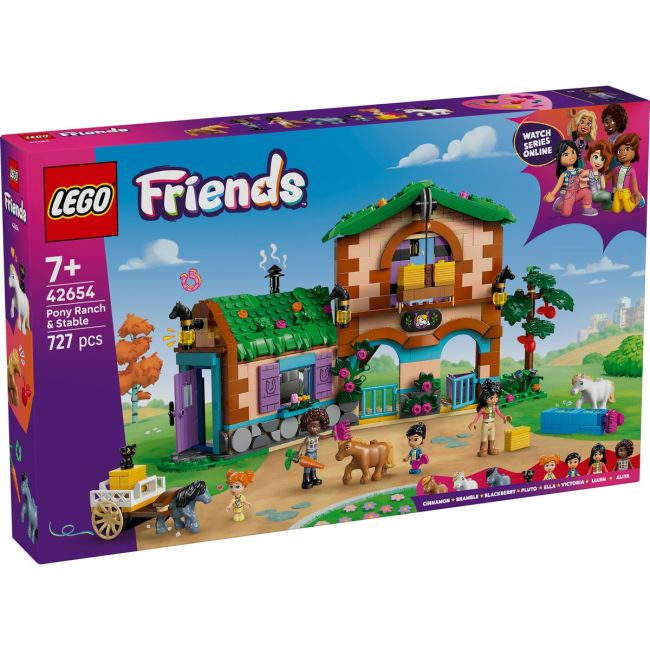 LEGO FRIENDS FERMA SI GRAJD PENTRU PONEI 42654 VIVLEGO42654