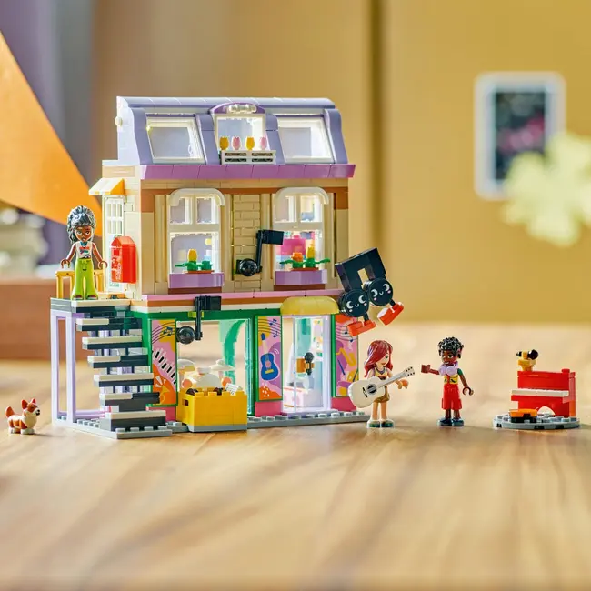 LEGO FRIENDS MAGAZIN DE MUZICA SI APARTAMENT 42653 VIVLEGO42653