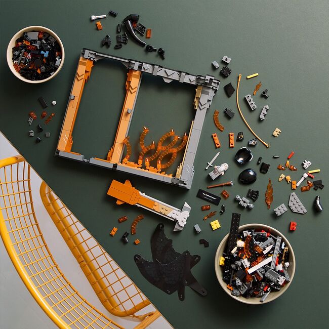 LEGO ICONS STAPANUL INELELOR DIORAMA PENTRU BIBLIOTECA CU UN BARLOG 10367 VIVLEGO10367