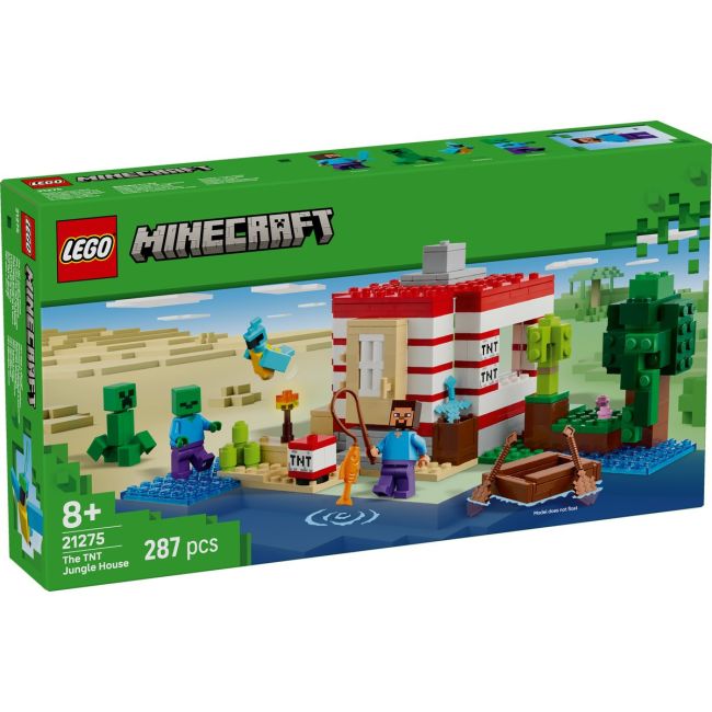 LEGO MINECRAFT CASA TNT DIN JUNGLA 21275 VIVLEGO21275
