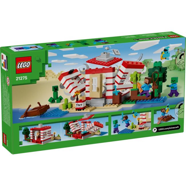LEGO MINECRAFT CASA TNT DIN JUNGLA 21275 VIVLEGO21275