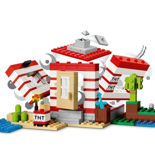 LEGO MINECRAFT CASA TNT DIN JUNGLA 21275 VIVLEGO21275