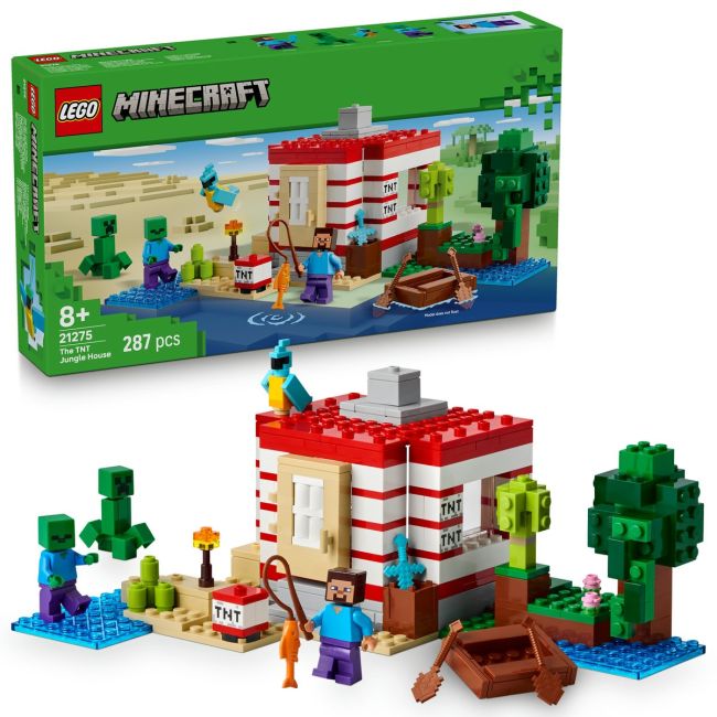 LEGO MINECRAFT CASA TNT DIN JUNGLA 21275 VIVLEGO21275