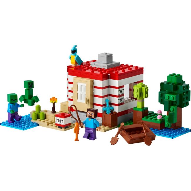 LEGO MINECRAFT CASA TNT DIN JUNGLA 21275 VIVLEGO21275