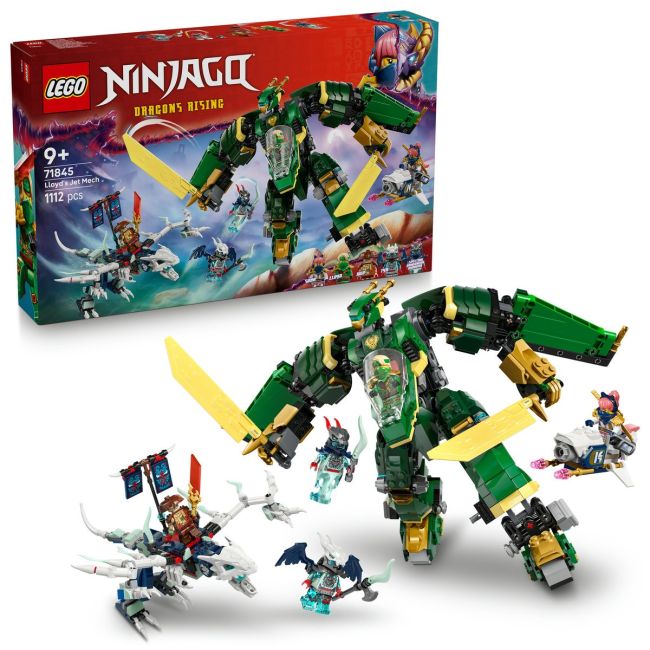 LEGO NINJAGO ROBOTUL AVION CU REACTIE AL LUI LLOYD 71845 VIVLEGO71845