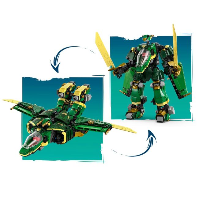 LEGO NINJAGO ROBOTUL AVION CU REACTIE AL LUI LLOYD 71845 VIVLEGO71845