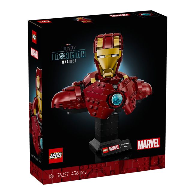 LEGO SUPER HEROES BUST IRON MAN 76327 VIVLEGO76327