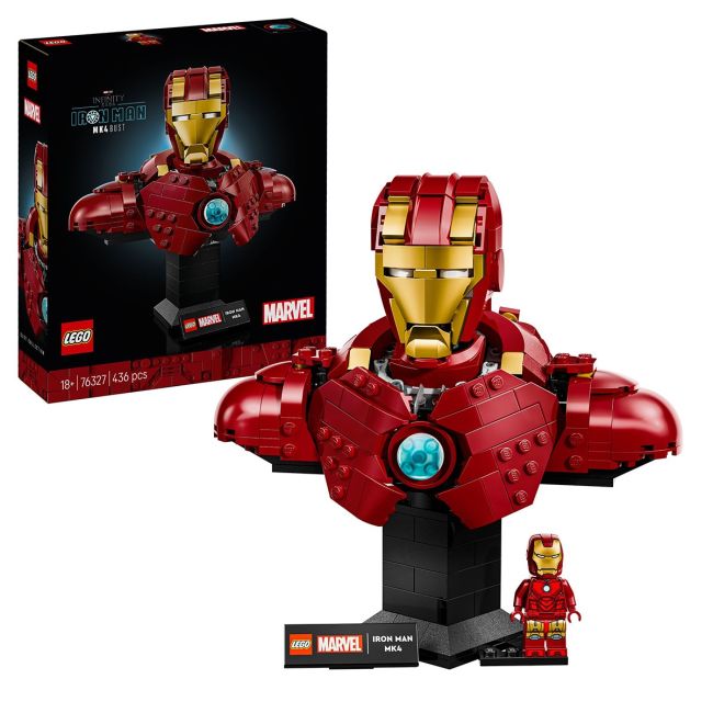LEGO SUPER HEROES BUST IRON MAN 76327 VIVLEGO76327