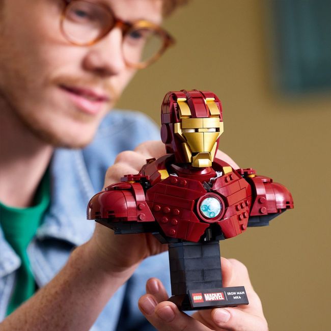 LEGO SUPER HEROES BUST IRON MAN 76327 VIVLEGO76327