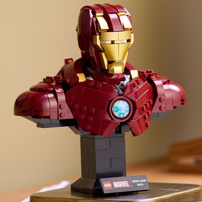 LEGO SUPER HEROES BUST IRON MAN 76327 VIVLEGO76327