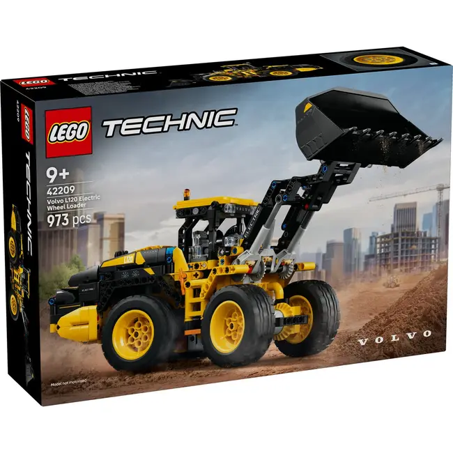 LEGO TECHNIC INCARCATOR FRONTAL VOLVO L120 ELECTRIC 42209 VIVLEGO42209