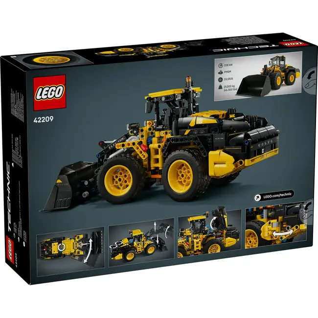 LEGO TECHNIC INCARCATOR FRONTAL VOLVO L120 ELECTRIC 42209 VIVLEGO42209