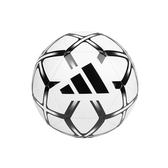Mingie de fotbal Adidas Starlancer alb cu negru, marimea 5 FUNKIP1648