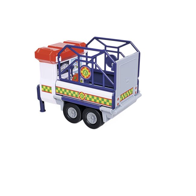 POMPIERUL SAM VEHICUL SALVARE ANIMALE CU FIGURINE SI REMORCA VIV109252624038