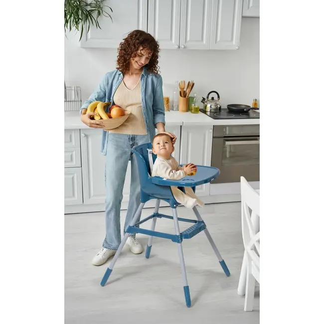 Scaun de masa pentru copii, BabyJem, indigo JEMbj_8885