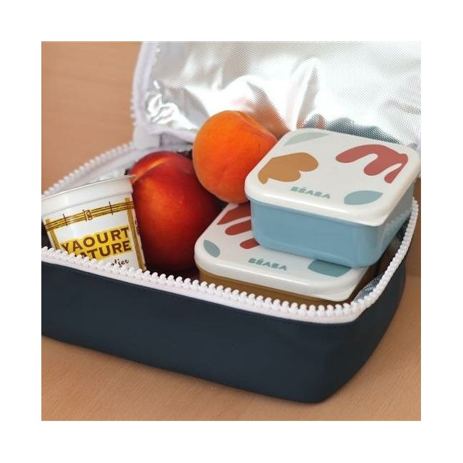 Set 3 caserole pentru gustari  Beaba Playful ERFB913589