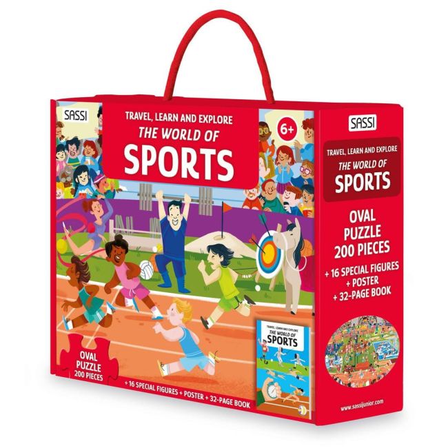 Cunoaste si exploreaza - puzzle ora de sport (200 piese)