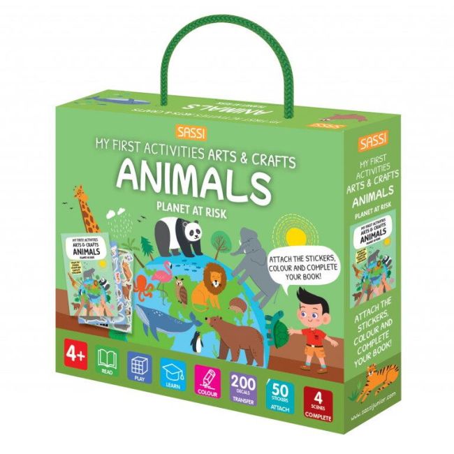 Primul set de arta & lucru manual - animalute