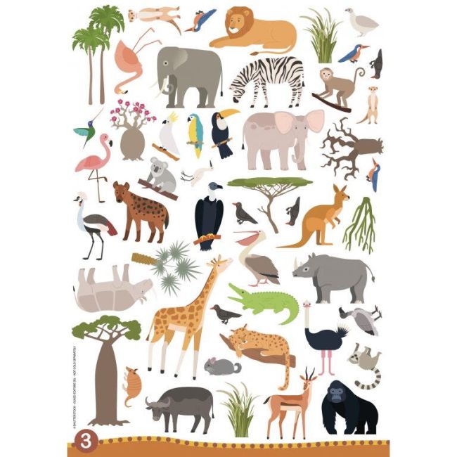 Primul set de arta & lucru manual - animalute