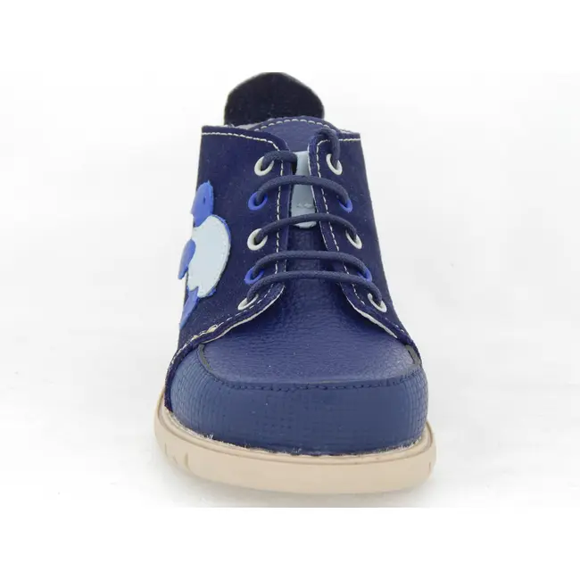 Ghetute baieti bleumarin, model Flipper (Culoare nappa: bleumarin, Marime: 25)