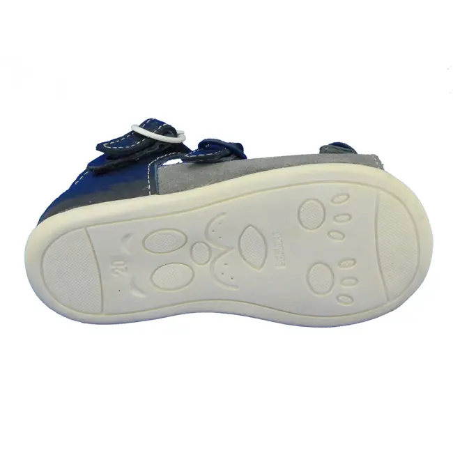 Sandale copii Thassos-Gri (Culoare nappa: gri, Marime: 23)