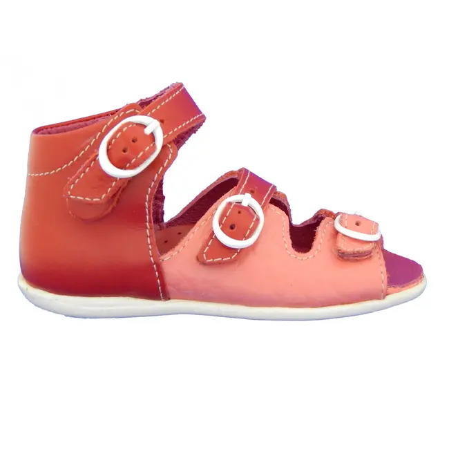 Sandale copii Thassos-Rosu (Culoare nappa: Roz-rosu, Marime: 22)