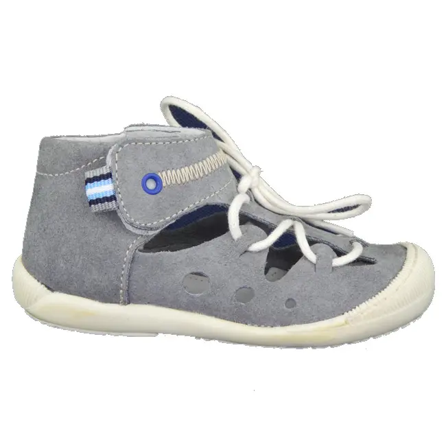 Sandale copii, Tahiti (Marime: 19, Culoare nappa: blu, Decor: Buline)