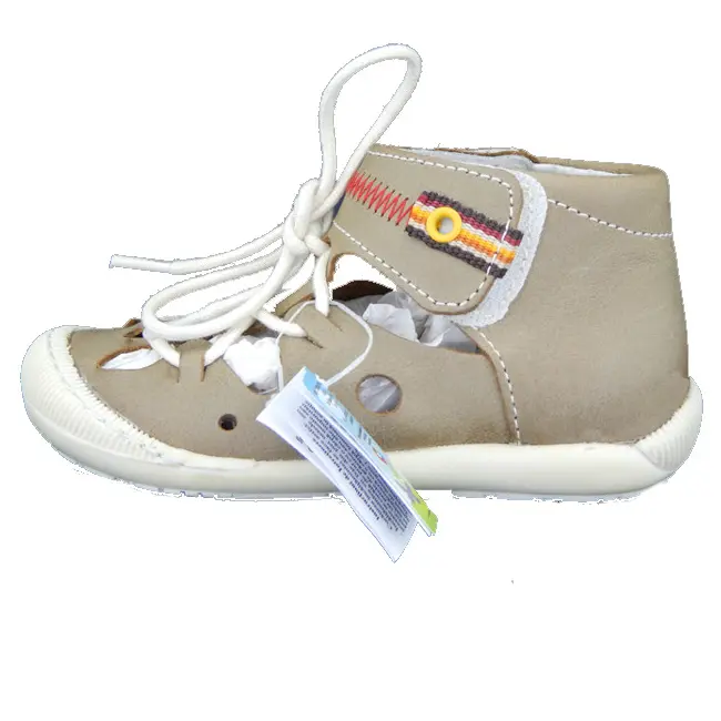 Sandale copii, Tahiti (Marime: 19, Culoare nappa: Maro, Decor: Buline)