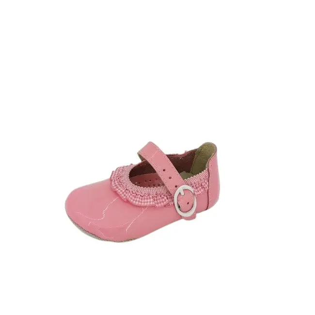Balerini Botez Sofia by Baby fox (Marime: 17, Culoare nappa: ciclam)