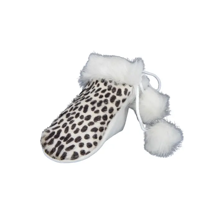 Barefoot-Socks BabyMoi Polar (Marime: 18, Culoare nappa: Leopard print)