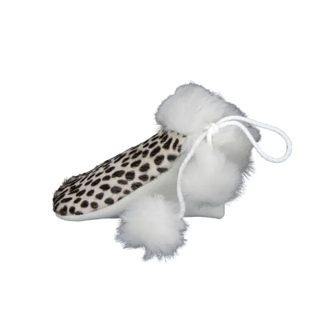 Barefoot-Socks BabyMoi Polar (Marime: 17, Culoare nappa: Leopard print)