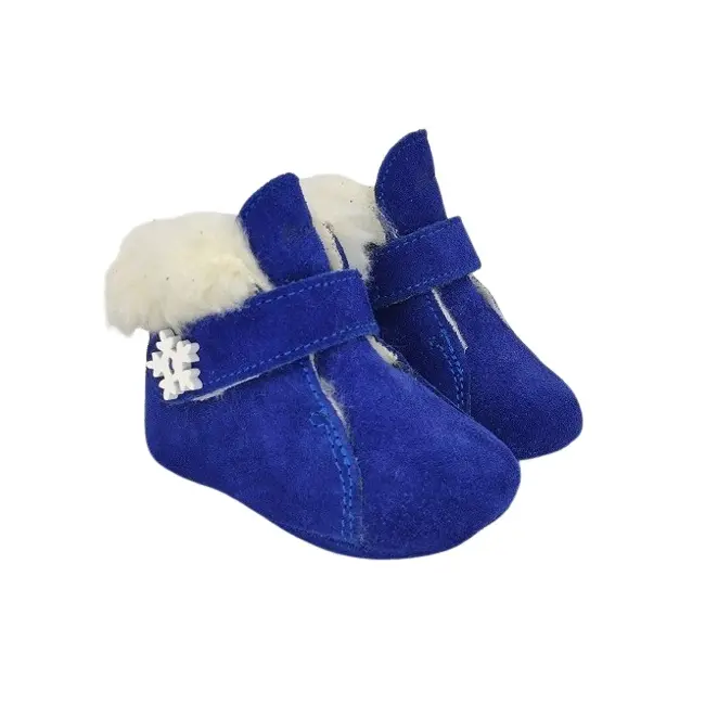 Ghetute BIT cu bareta-Imblanite (Culoare nappa: rosu, Marime: 17, Decor: Fulg de nea)