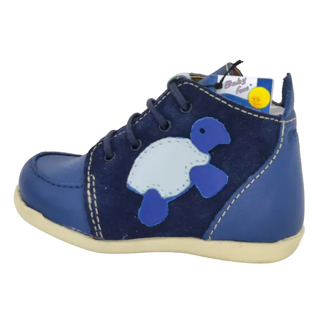 Ghetute Flipper (Marime: 21, Culoare nappa: bleumarin, Decor: Testoasa)