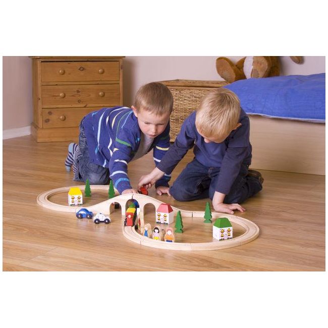 Set tren cu cale ferata circulara