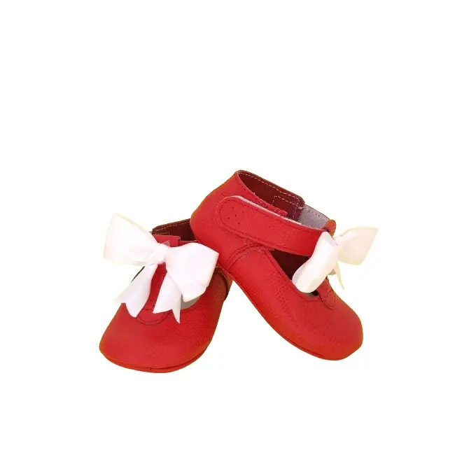 Balerini Botez Sofia by Baby fox (Culoare nappa: rosu, Marime: 15)