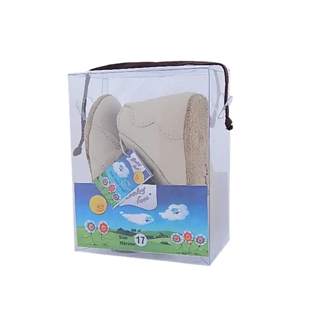 Ghetute Piticot (Marime: 18, Culoare nappa: Crem Lamb)