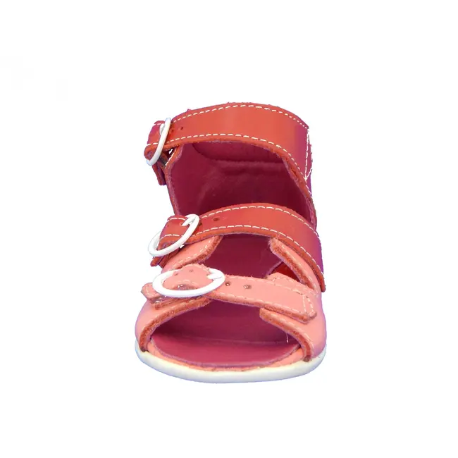 Sandale copii Thassos-Rosu (Culoare nappa: Roz-rosu, Marime: 24)