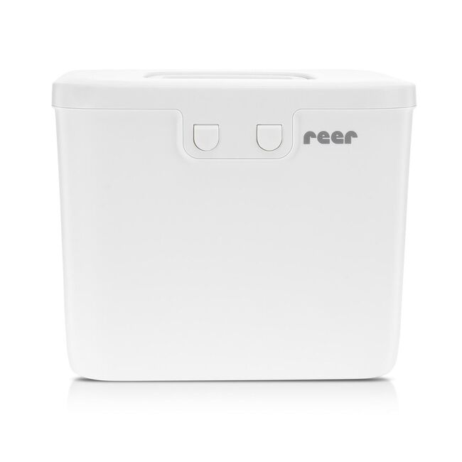 Cutie de depozitare cu sistem de siguranta pentru copii, pana la 24 de luni, Reer SafeContainer 83230