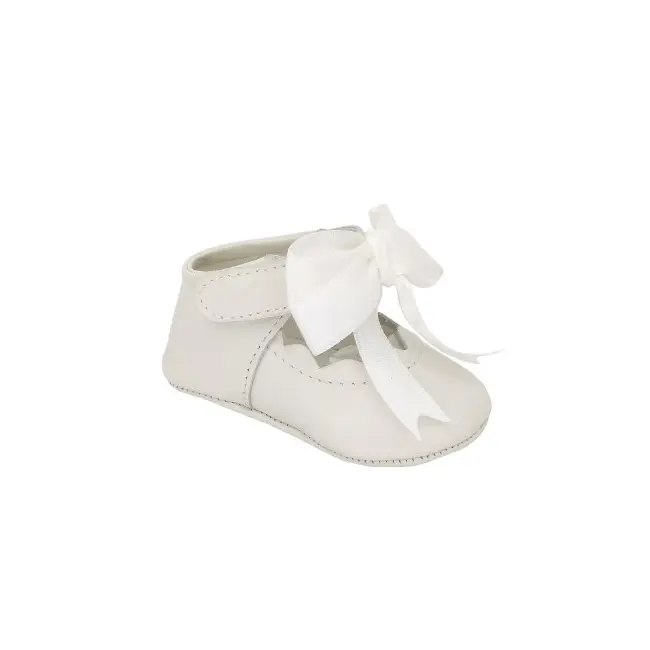 Balerini botez Lore by Baby fox (Culoare nappa: Crem, Marime: 15, Decor: Funda)