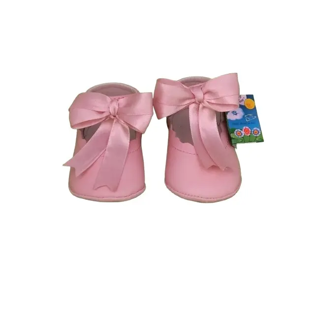 Balerini botez Lore by Baby fox (Culoare nappa: Roz clicam, Marime: 16, Decor: Funda)