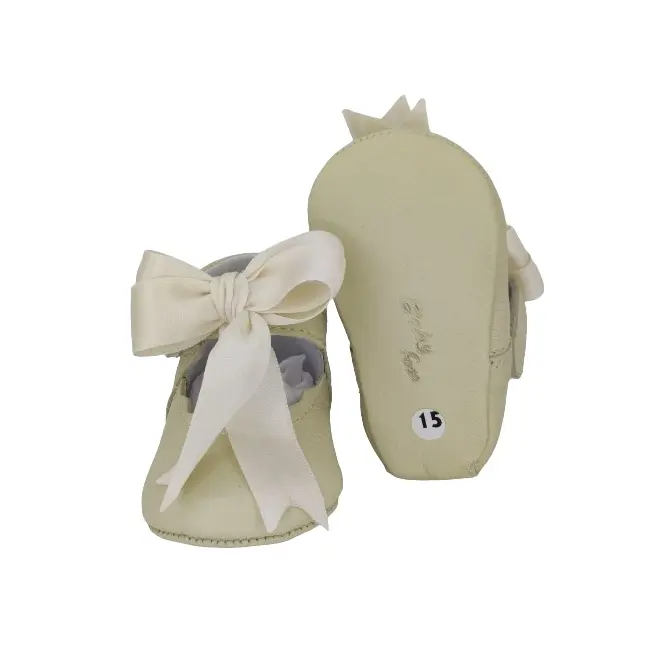 Balerini botez Lore by Baby fox (Marime: 17, Culoare nappa: ciclam, Decor: Funda)